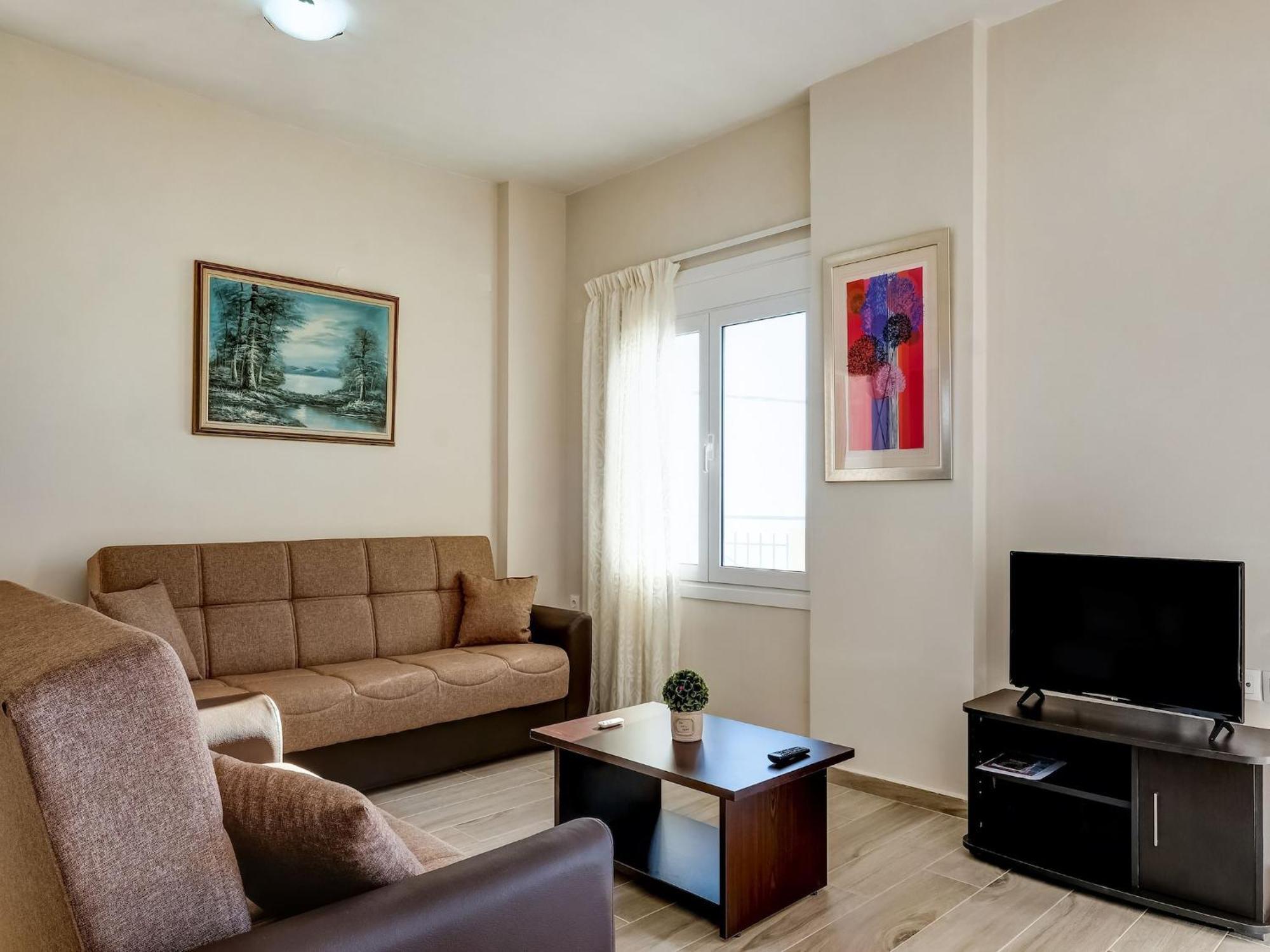 Seaview Studio In Beautiful Setting West From Chania Ravdhoúkha Esterno foto