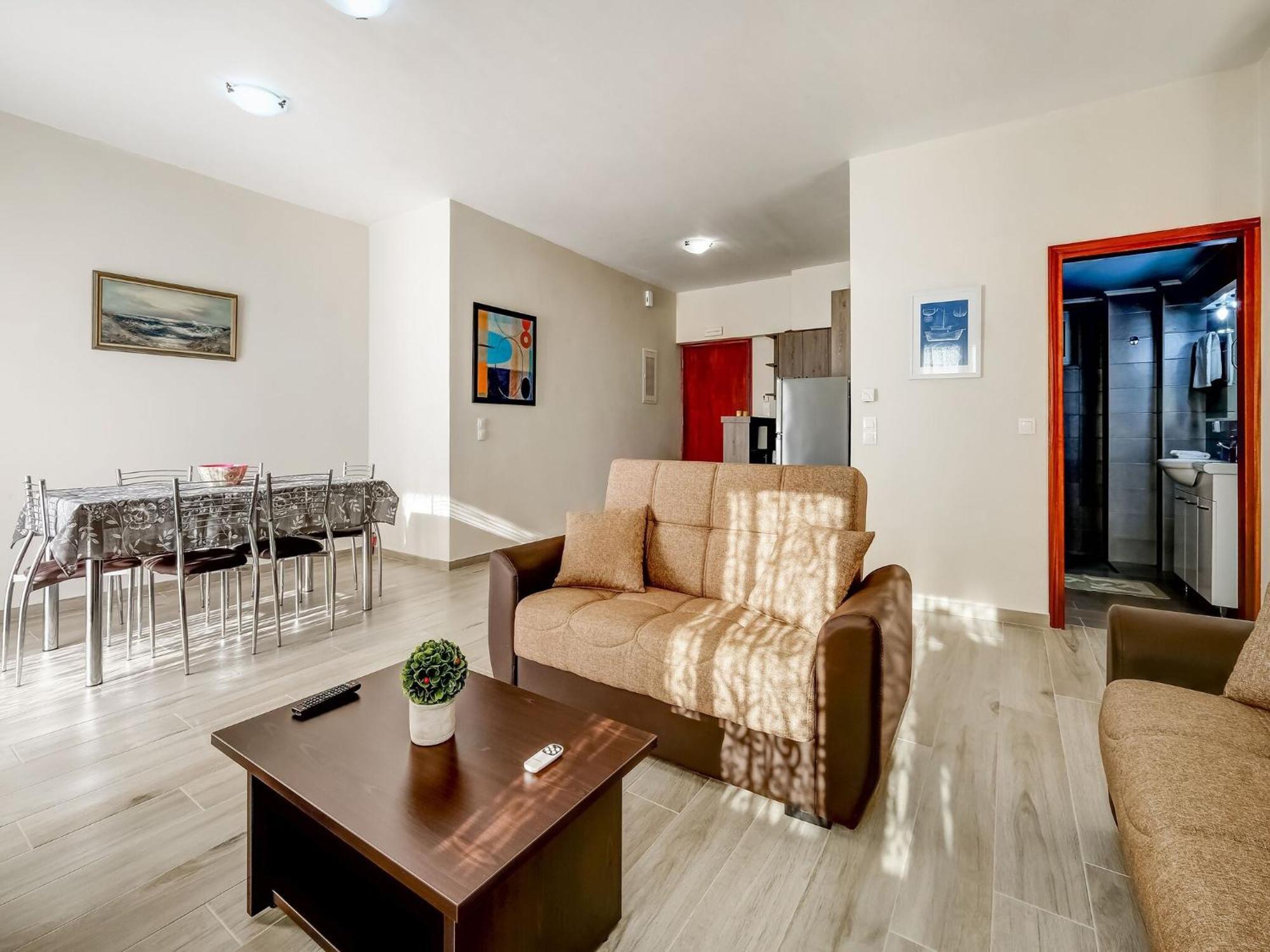 Seaview Studio In Beautiful Setting West From Chania Ravdhoúkha Esterno foto